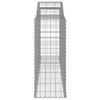 vidaXL Συρματοκιβώτια Τοξωτά 8 τεμ. 300x50x120/140 εκ. Γαλβαν. Ατσάλι