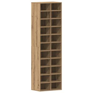 vidaXL &Nu;&tau;&omicron;&upsilon;&lambda;ά&pi;&iota; &pi;&alpha;&pi;&omicron;&upsilon;&tau;&sigma;&iota;ώ&nu; Artisan Oak 54x34x183cm &Kappa;&alpha;&tau;&alpha;&sigma;&kappa;&epsilon;&upsilon;&alpha;&sigma;&mu;έ&nu;&omicron; &xi;ύ&lambda;&omicron;