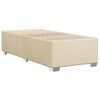 vidaXL &Kappa;&rho;&epsilon;&beta;ά&tau;&iota; Boxspring &mu;&epsilon; &Sigma;&tau;&rho;ώ&mu;&alpha; &Kappa;&rho;&epsilon;&mu; 100 x 200 &epsilon;&kappa;. &Upsilon;&phi;&alpha;&sigma;&mu;ά&tau;&iota;&nu;&omicron;