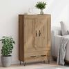 vidaXL Highboard Artisan Oak 69,5 x 31 x 115 &epsilon;&kappa;. &Epsilon;&pi;&epsilon;&xi;&epsilon;&rho;&gamma;&alpha;&sigma;&mu;έ&nu;&omicron; &xi;ύ&lambda;&omicron;