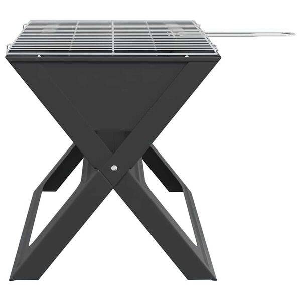 vidaXL Εξωτερική ψησταριά Μαύρο 46 x 30 x 31 εκ Ατσάλι