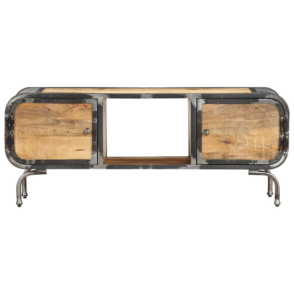 vidaXL Έπιπλο Τηλεόρασης 110 x 30 x 42 εκ. από Μασίφ Ξύλο Μάνγκο