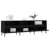 vidaXL Έπιπλο Τηλεόρασης Μαύρο 150x30x44,5 εκ. Επεξεργασμένο Ξύλο