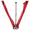 vidaXL Κρεβάτι Κάμπινγκ Κόκκινο 206 x 75 x 45 εκ. XXL