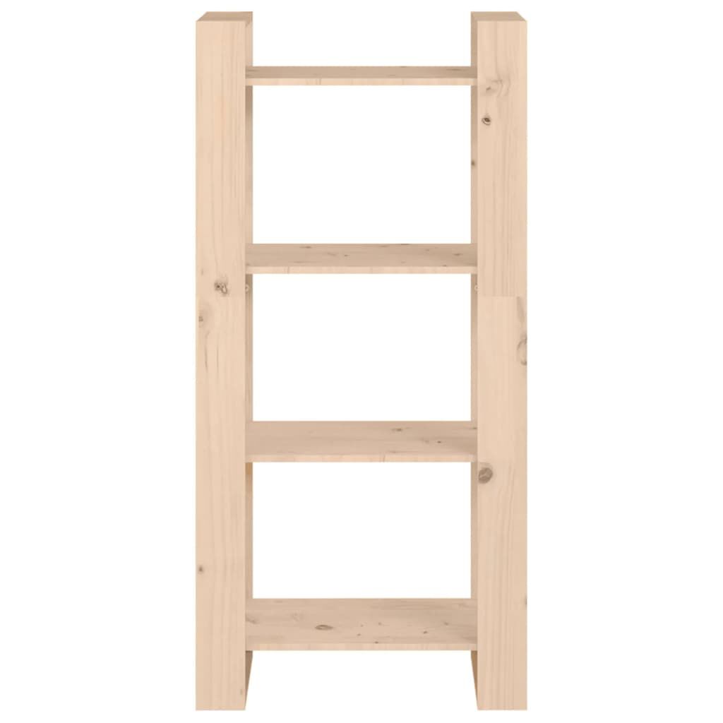 vidaXL Βιβλιοθήκη/Διαχωριστικό Χώρου 60x35x125 εκ. Μασίφ Ξύλο