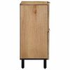 vidaXL Sideboard &kappa;&alpha;&phi;έ 60x33x75 cm &mu;&alpha;&sigma;ί&phi; &xi;ύ&lambda;&omicron; Mango