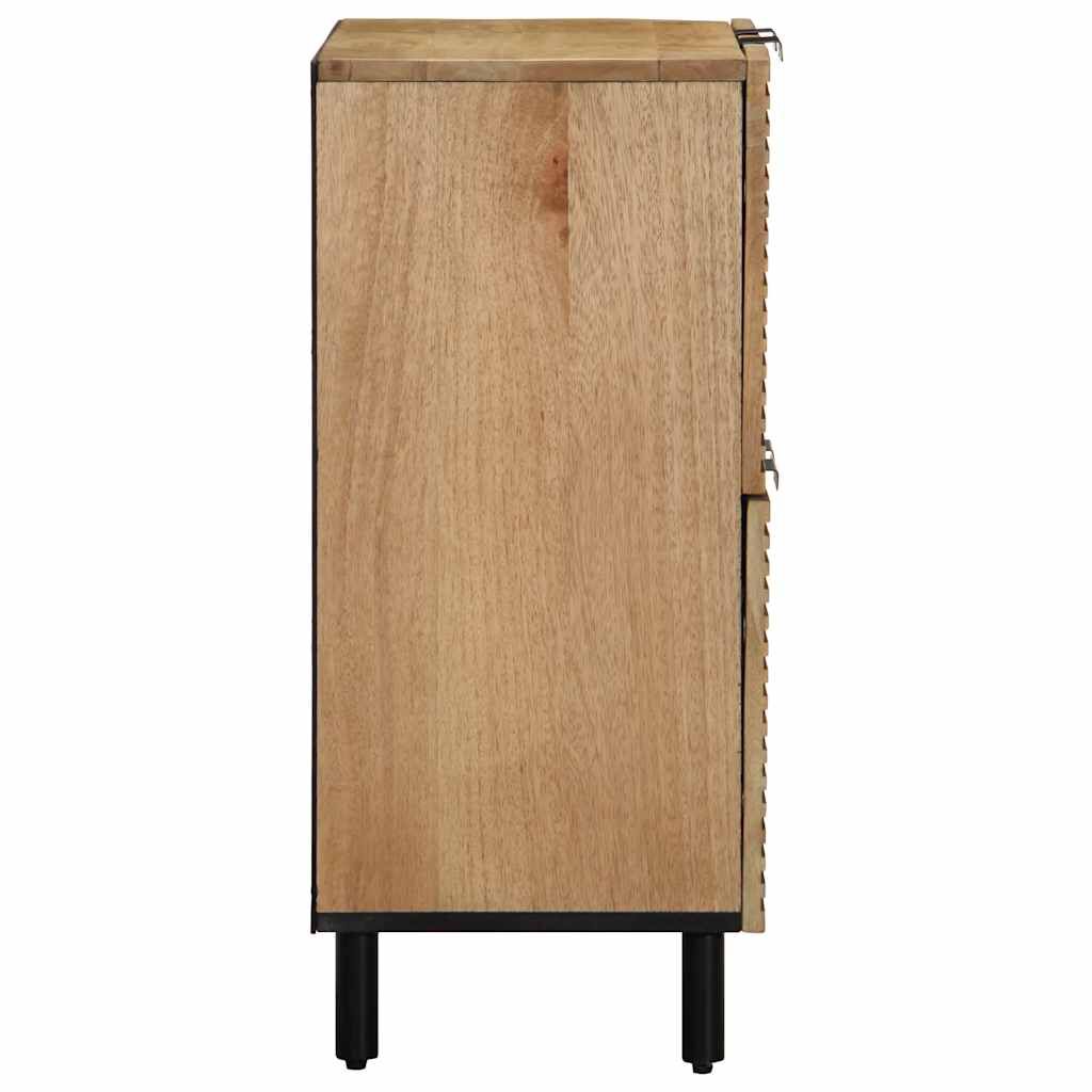 vidaXL Sideboard καφέ 60x33x75 cm μασίφ ξύλο Mango