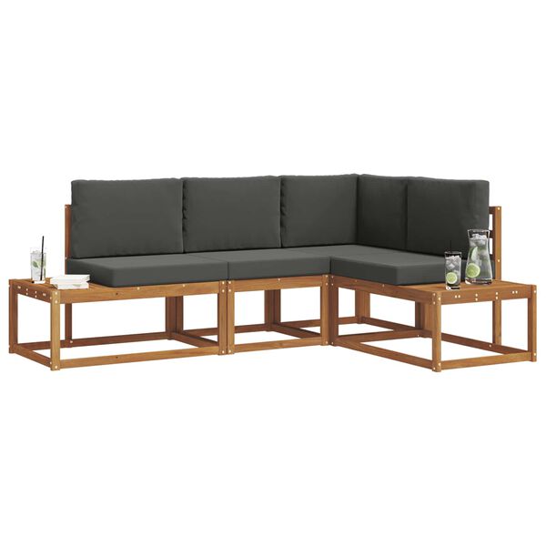 vidaXL &Sigma;&epsilon;&iota;&rho;ά &Kappa;&alpha;&nu;&alpha;&pi;έ &Epsilon;&xi;&omega;&tau;&epsilon;&rho;&iota;&kappa;&omicron;ύ 4 &Tau;&epsilon;&mu;ά&chi;&iota;&omicron; &Phi;&upsilon;&sigma;&iota;&kappa;ό &kappa;&alpha;&iota; &Alpha;&nu;&theta;&rho;&alpha;&kappa;ί