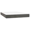 vidaXL &Kappa;&rho;&epsilon;&beta;ά&tau;&iota; Boxspring &mu;&epsilon; &Sigma;&tau;&rho;ώ&mu;&alpha; &Sigma;&kappa;&omicron;ύ&rho;&omicron; &Gamma;&kappa;&rho;&iota; 140x190 &epsilon;&kappa;. &Beta;&epsilon;&lambda;&omicron;ύ&delta;&iota;&nu;&omicron;