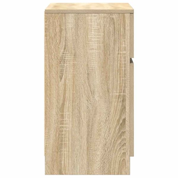 vidaXL Κομοδίνο Sonoma Δρυς 39x35x65 εκ. από Επεξεργασμένο Ξύλο