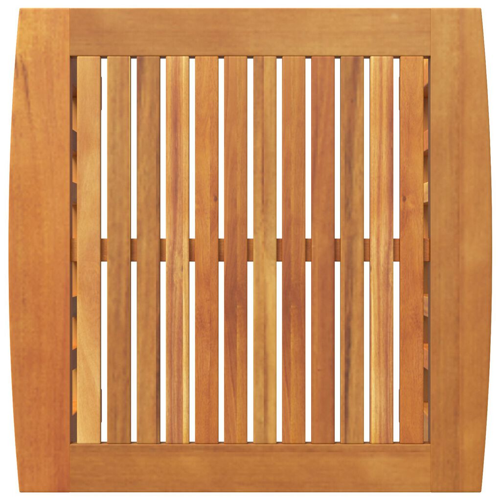 vidaXL Κηπουρική Πλευρικό Τραπέζι Καφέ 45x45x50 εκ. Μασίφ ξύλο ακακίας