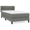 vidaXL &Kappa;&rho;&epsilon;&beta;ά&tau;&iota; Boxspring &mu;&epsilon; &Sigma;&tau;&rho;ώ&mu;&alpha; &Sigma;&kappa;&omicron;ύ&rho;&omicron; &Gamma;&kappa;&rho;&iota; 90x200 &epsilon;&kappa;. &Upsilon;&phi;&alpha;&sigma;&mu;ά&tau;&iota;&nu;&omicron;