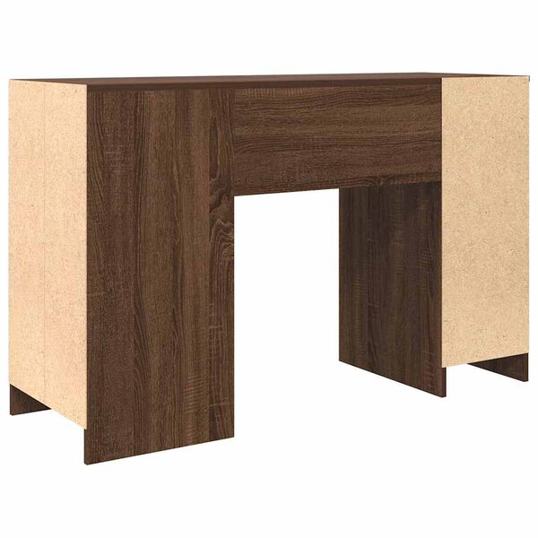 vidaXL Γραφείο Καφέ Δρυς 120x42x76 εκ. από Επεξεργασμένο Ξύλο
