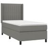 vidaXL &Kappa;&rho;&epsilon;&beta;ά&tau;&iota; Boxspring &mu;&epsilon; &Sigma;&tau;&rho;ώ&mu;&alpha; &Sigma;&kappa;&omicron;ύ&rho;&omicron; &Gamma;&kappa;&rho;&iota; 90x200 &epsilon;&kappa;. &Upsilon;&phi;&alpha;&sigma;&mu;ά&tau;&iota;&nu;&omicron;
