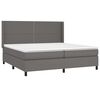 vidaXL &Kappa;&rho;&epsilon;&beta;ά&tau;&iota; Boxspring &mu;&epsilon; &Sigma;&tau;&rho;ώ&mu;&alpha; &Gamma;&kappa;&rho;&iota; 200x200 &epsilon;&kappa;. &Sigma;&upsilon;&nu;&theta;&epsilon;&tau;&iota;&kappa;ό &Delta;έ&rho;&mu;&alpha;