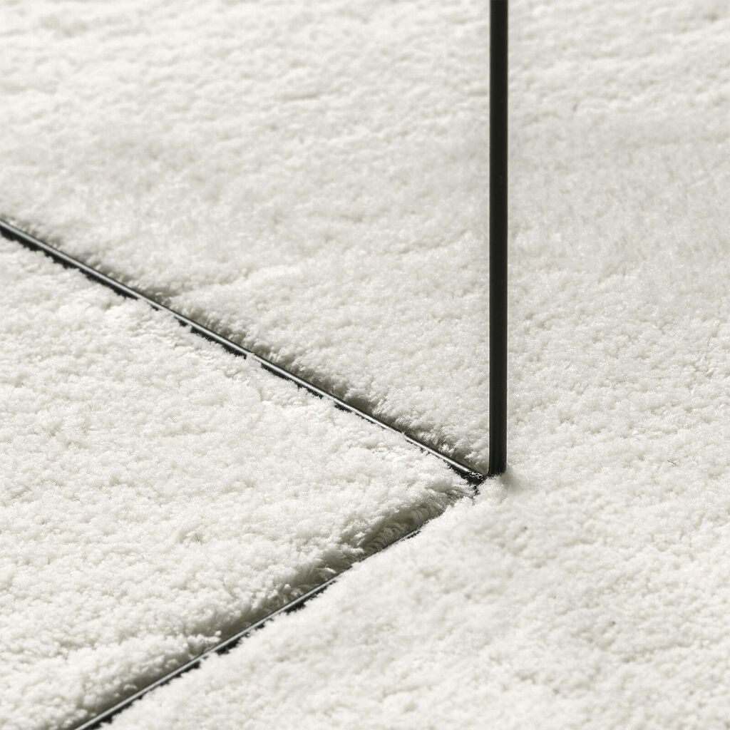 vidaXL Χαλί HUARTE Κρεμ 100 x 200 cm Πολυεστέρας