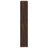 vidaXL Παπουτσοθήκη Καφέ δρυς 60x21x125,5 εκ. από Επεξεργασμένο Ξύλο