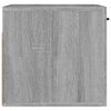 vidaXL Ντουλάπι Τοίχου Γκρι Sonoma 80x36,5x35 εκ. Επεξεργασμένο Ξύλο