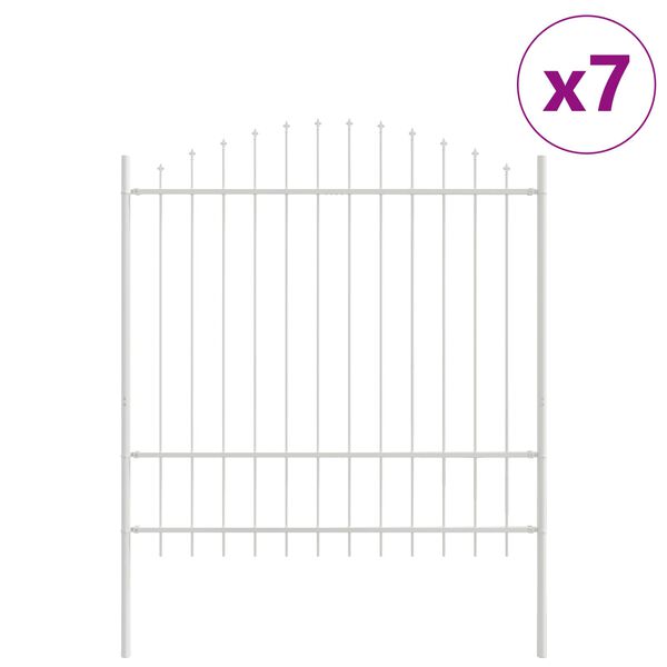 vidaXL &Phi;&rho;ά&chi;&tau;&eta;&sigmaf; &Kappa;ή&pi;&omicron;&upsilon; 7 pcs &Lambda;&epsilon;&upsilon;&kappa;ό 170 x 215 cm