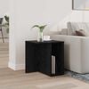 vidaXL End Table &Mu;&alpha;ύ&rho;&eta; &Omicron;&xi;&upsilon;ά 37 x 32 x 40 &epsilon;&kappa; &Epsilon;&pi;&epsilon;&xi;&epsilon;&rho;&gamma;&alpha;&sigma;&mu;έ&nu;&omicron; &xi;ύ&lambda;&omicron;