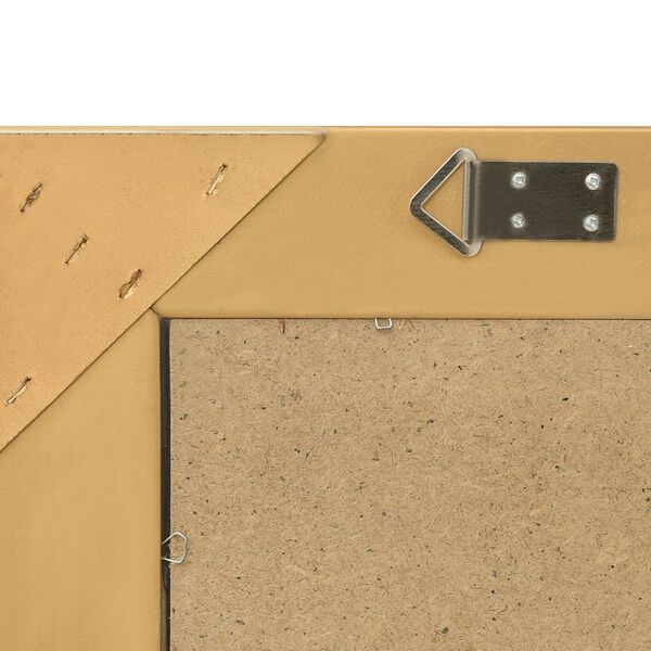 vidaXL Καθρέφτης Τοίχου με Μπαρόκ Στιλ Χρυσός 50 x 50 εκ.