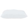 vidaXL Μαξιλάρι με μαξιλάρι Λευκό Πολυεστέρας