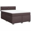 vidaXL &Kappa;&rho;&epsilon;&beta;ά&tau;&iota; Boxspring &mu;&epsilon; &Sigma;&tau;&rho;ώ&mu;&alpha; &Sigma;&kappa;&omicron;ύ&rho;&omicron; &Kappa;&alpha;&phi;έ 160x200 &epsilon;&kappa; &Upsilon;&phi;&alpha;&sigma;&mu;ά&tau;&iota;&nu;&omicron;