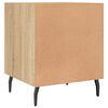 vidaXL Κομοδίνα 2 τεμ. Sonoma Δρυς 40x40x50 εκ. από Επεξεργασμένο Ξύλο