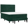 vidaXL &Kappa;&rho;&epsilon;&beta;ά&tau;&iota; Boxspring &mu;&epsilon; &Sigma;&tau;&rho;ώ&mu;&alpha; &Sigma;&kappa;&omicron;ύ&rho;&omicron; &Pi;&rho;ά&sigma;&iota;&nu;&omicron; 140x190&epsilon;&kappa;. &Beta;&epsilon;&lambda;&omicron;ύ&delta;&iota;&nu;&omicron;