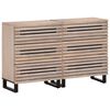 vidaXL &Nu;&tau;&omicron;&upsilon;&lambda;ά&pi;&iota;&alpha; 2 &Tau;&epsilon;&mu;. 60x34x75 &epsilon;&kappa;. &alpha;&pi;ό &Mu;&alpha;&sigma;ί&phi; &Xi;ύ&lambda;&omicron; &Mu;ά&nu;&gamma;&kappa;&omicron;