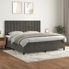 vidaXL &Kappa;&rho;&epsilon;&beta;ά&tau;&iota; Boxspring &mu;&epsilon; &Sigma;&tau;&rho;ώ&mu;&alpha; &Sigma;&kappa;&omicron;ύ&rho;&omicron; &Gamma;&kappa;&rho;&iota; 200x200 &epsilon;&kappa;. &Beta;&epsilon;&lambda;&omicron;ύ&delta;&iota;&nu;&omicron;