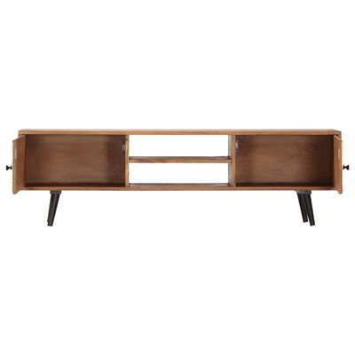 vidaXL Έπιπλο Τηλεόρασης 140 x 30 x 40 εκ. από Μασίφ Ξύλο Ακακίας
