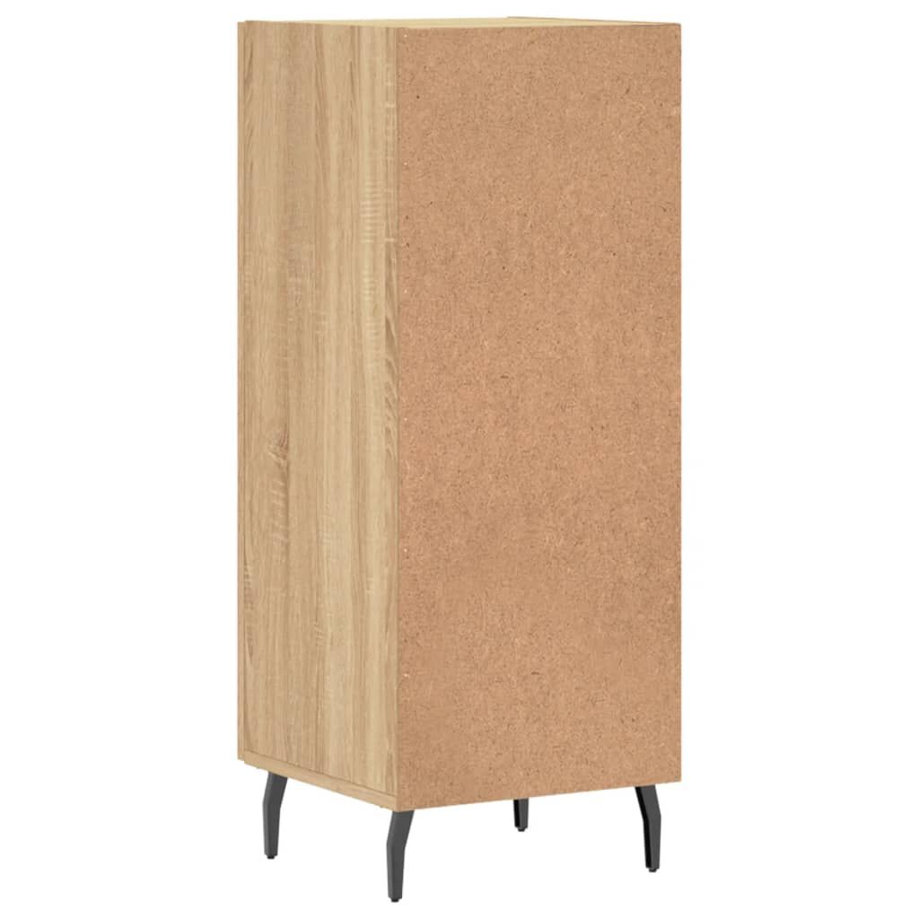 vidaXL Ντουλάπι Sonoma Δρυς 34,5x34x90 εκ. από Επεξεργασμένο Ξύλο