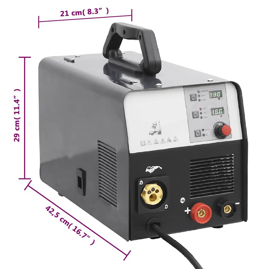 vidaXL Μηχάνημα Συγκόλλησης MIG / MMA / Ανύψωση TIG 200 A