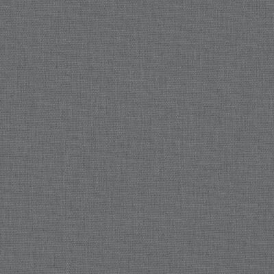 vidaXL Παρκοκρέβατο Βρεφικό Σκούρο Γκρι από Λινό Ύφασμα με Στρώμα