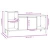 vidaXL Έπιπλο Τηλεόρασης Καπνιστή Δρυς 100x35x55 εκ. Επεξ. Ξύλο