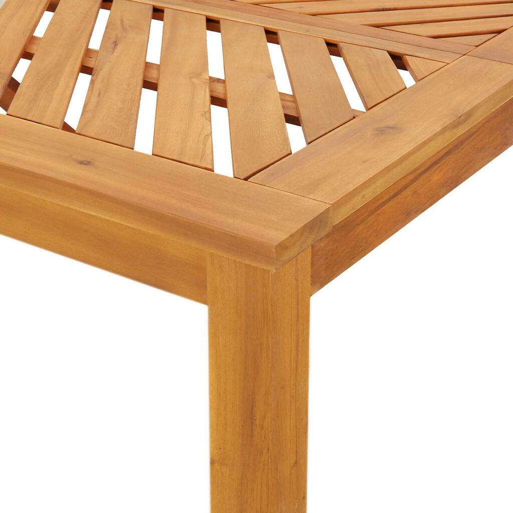 vidaXL Σέτ φαγητού για κήπο 5 pcs Καφέ 150 x 90 x 74 cm