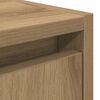 vidaXL Κομοδίνο Επιτοίχιο Αρτισιανή Δρυς 38x34x40 εκ.