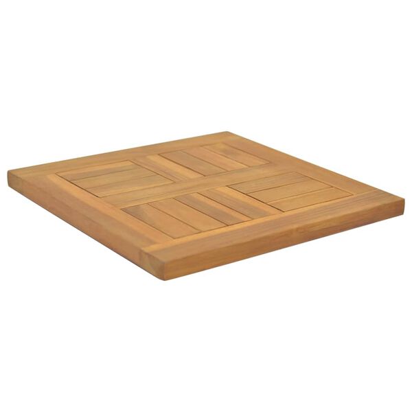 VidaXL Επιφάνεια Τραπεζιού Τετράγωνη 40 x 40 x 2,5 εκ. Μασίφ Ξύλο Teak