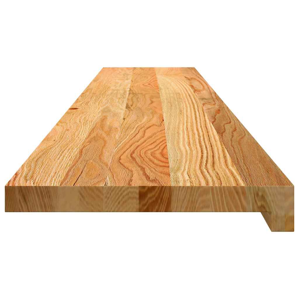 vidaXL Περβάζια παραθύρων 2 τεμ. Αν. Καφέ 140x25x2εκ. Μασίφ Ξύλο Δρυός