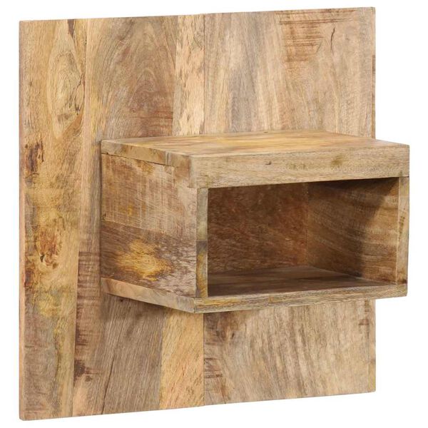 vidaXL Κομοδίνο 50x27x50 cm Στερεό ακατέργαστο ξύλο Μάνγκο