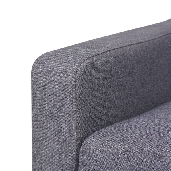 vidaXL Σετ Καναπέ 2 Τεμαχίων Γκρι από Ύφασμα