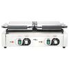 vidaXL Τοστιέρα Διπλή Ραβδωτή Panini 3600 W 57 x 30,5 x 20 εκ.