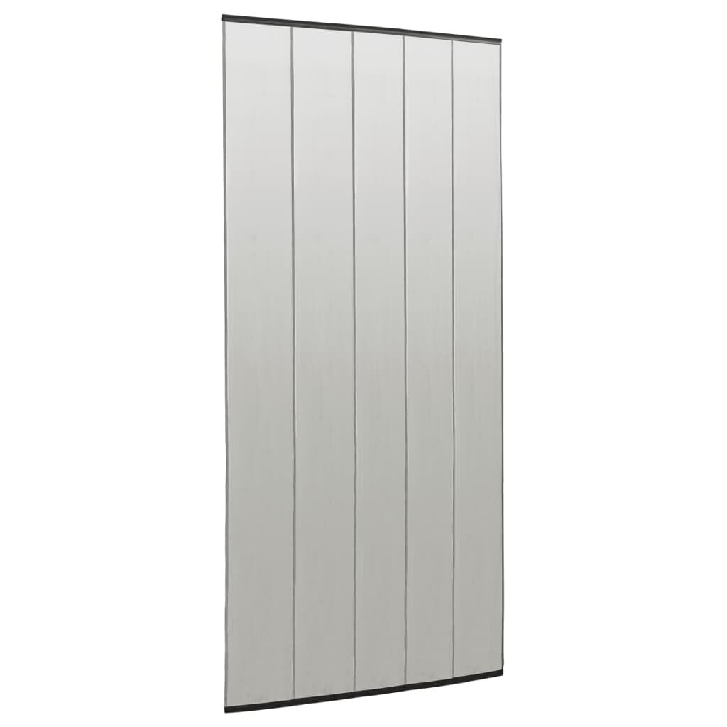 vidaXL Σήτα Πόρτας Κουρτίνα 5 Τεμαχίων Μαύρη 120 x 240 εκ.