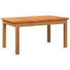 vidaXL Σετ μπιστρό 3 pcs Καφέ 75 x 45 x 38 εκ. Μασίφ ξύλο ακακίας
