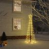 vidaXL Χριστουγεννιάτικο Δέντρο Κώνος 108 LED Θερμό Λευκό 70x180 εκ.