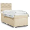 vidaXL &Kappa;&rho;&epsilon;&beta;ά&tau;&iota; Boxspring &mu;&epsilon; &Sigma;&tau;&rho;ώ&mu;&alpha; &Kappa;&rho;&epsilon;&mu; 90x200 &epsilon;&kappa;.&Upsilon;&phi;&alpha;&sigma;&mu;ά&tau;&iota;&nu;&omicron;
