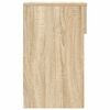 vidaXL Κομοδίνα με συρτάρι 2 τεμ. Sonoma Δρυς 20x36x60 εκ.