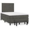 vidaXL &Kappa;&rho;&epsilon;&beta;ά&tau;&iota; Boxspring &mu;&epsilon; &Sigma;&tau;&rho;ώ&mu;&alpha; &Sigma;&kappa;&omicron;ύ&rho;&omicron; &Gamma;&kappa;&rho;&iota; 120x190 &epsilon;&kappa;. &Beta;&epsilon;&lambda;&omicron;ύ&delta;&iota;&nu;&omicron;