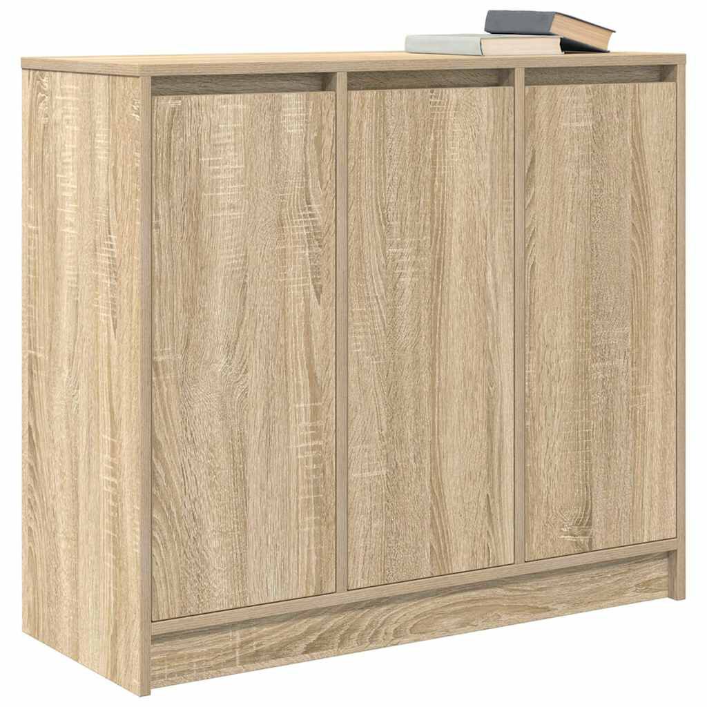 vidaXL Ντουλάπι Sonoma δρυς 85x34x76 εκ. Επεξεργασμένο Ξύλο